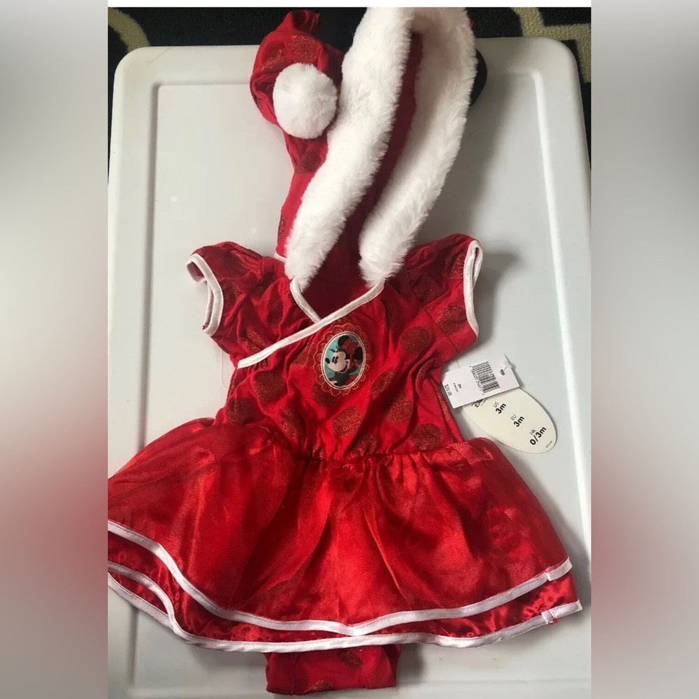 Disney Minnie Mouse Christmas outfit